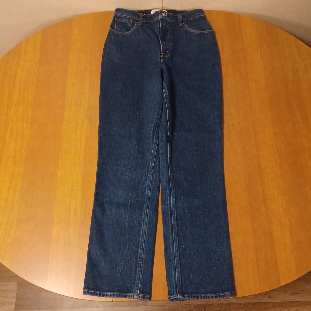 Abercrombie & Fitch 90s Straight Ultra High Rise Jeans Womens 28/6R (28x30)